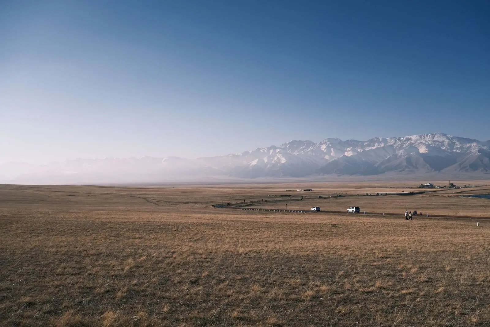 Mountain landscape in Kyrgyzstan