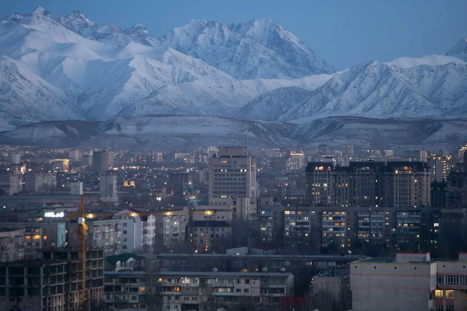 Bishkek, the capital of Kyrgyzstan