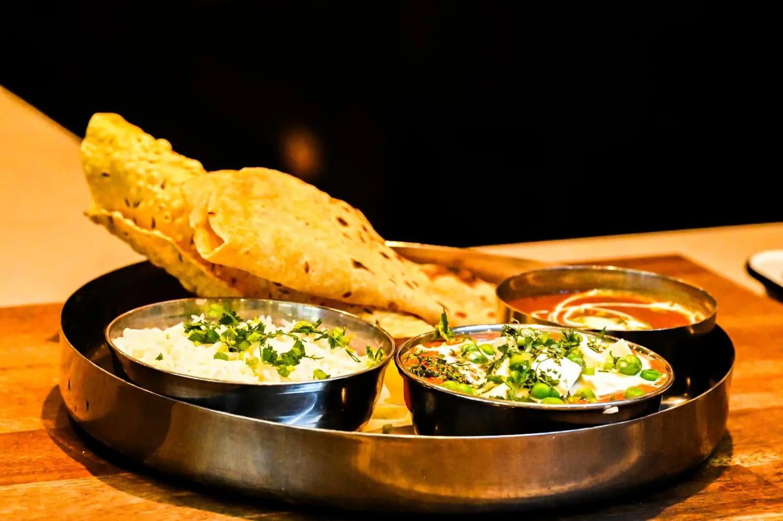 An Indian meal