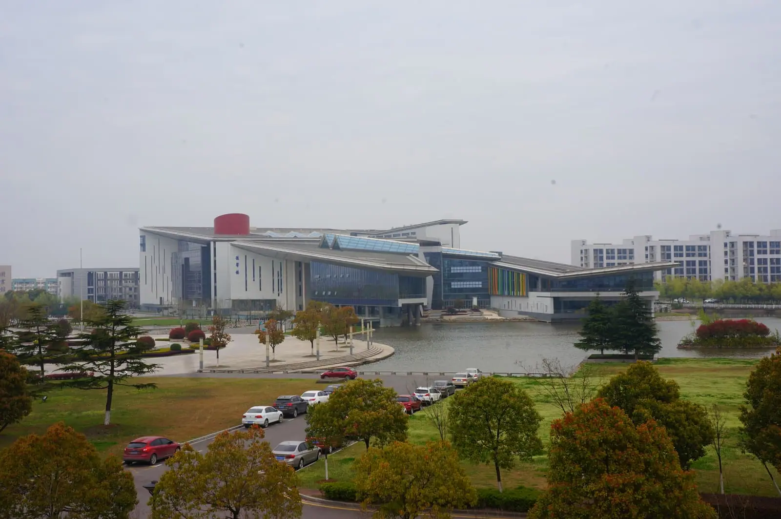 The library on the Jiangning campus of Nanjing Medical University