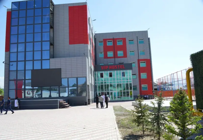 The main building of the University of South Asia, Bishkek