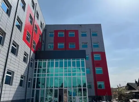 A faculty building at the University of South Asia, Bishkek